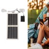 Solar Light Bulbs 60W Solar Powered Portable Camping Light with