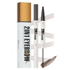 MOLAKS 2-in-1 Eyebrow Pencil & Tinted Brow Gel - Dual-Ended