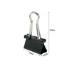Ykimok 48Pcs Mini Binder Clips, 0.5 inch(13mm), Paper Clamps Micro