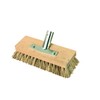Redecker 242608 Schrubber mit Stielhalter (22 x 7 cm), Buchenholz,