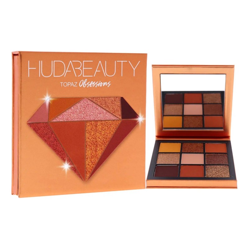 Huda Beauty Obsessions Paleta De Sombras De Ojos, Sombra De