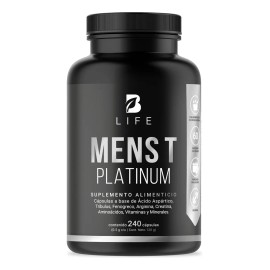 Precursor D Testosterona Mens Testo Platinum 240 Caps B Life