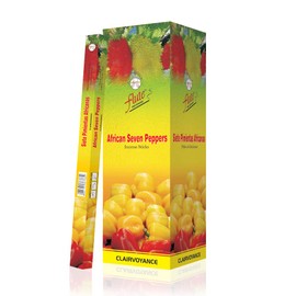 Flute African Seven Peppers Incense Stick - Total 200 Sticks Box