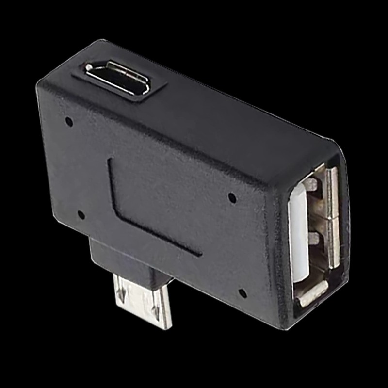 5 Pack Micro USB OTG Adapter, tunghey 2-in-1 Powered Micro