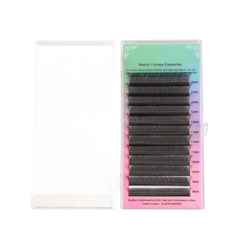 Volume Extension Lashes Soft 0.07B Thickness Double Hair Tip Professional