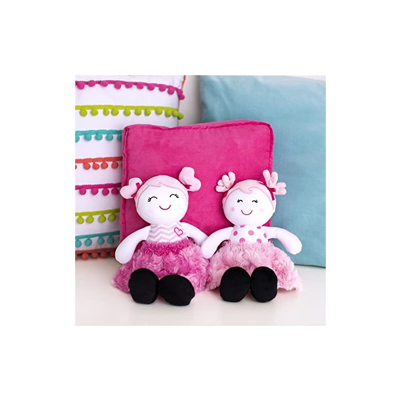 Baby Starters Plush Snuggle Buddy Baby Doll, Sugar N Spice