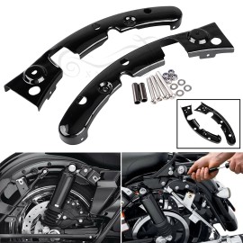 Unbranded Rear Fender Support Brackets For Harley Touring Electra Glide Road King 09-13