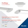 Lithonia Lighting TruWrap 4 Foot LED Ceiling Light Fixture, Low-Profile