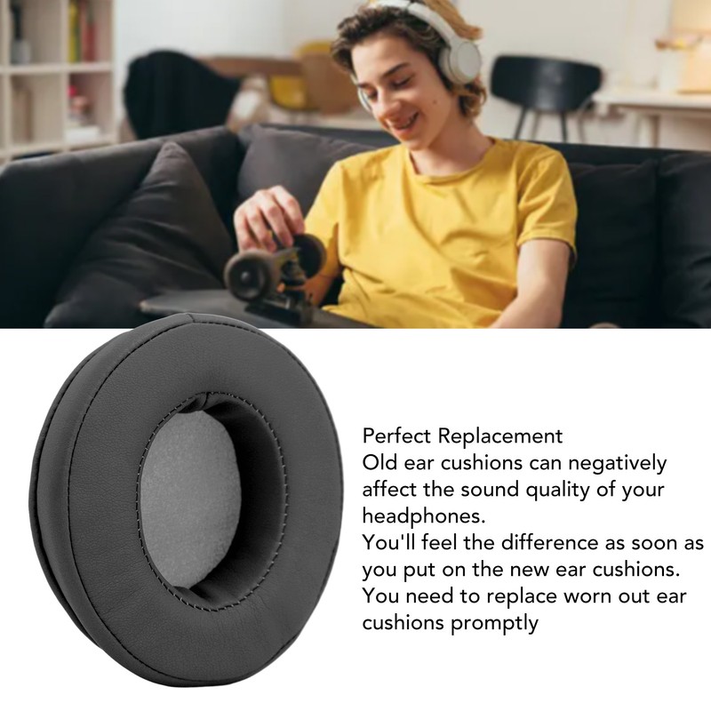 4Pcs Ear Pads Cushions Replacement for RAZER X Headset Soft
