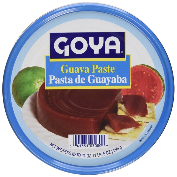 Goya Guava Paste 21 Ounce Can Pasta de Guayaba (2 Pack)