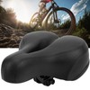 Mountain Bike Saddle Comfortable Microfiber Leather HollowCarved Spring Bike Saddle