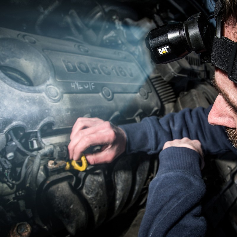 Cat CT4205 380 Lumen Rechargeable CREE LED Focusing Headlamp with