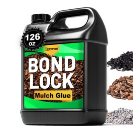 Teexpert Mulch Glue 126OZ, Rock Glue for Landscaping, Pea Gravel Binder Stabilizer, Bond Lock Rubber Mulch Anchor, Strong Rock Lock, Safe Landscape Adhsive for Lawn, Patio, Garden Border