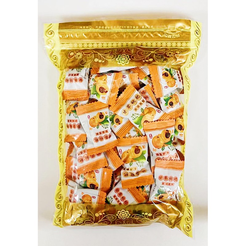 Candy Snacks, Licorice & Loquat Soft Candy,Individually Wrapped, 8.8 Oz,