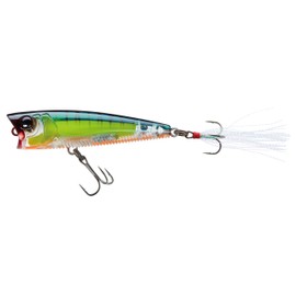 Yo-Zuri 3DB Popper Topwater Lure, Prism Fire Tiger, 3-Inch