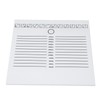 Eyelash Extension Plate White Double Row 20x20cm Wear Resistant Eyelash