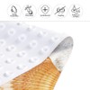 PANA Antirink Mats • Bath Mat with Suction Cups •
