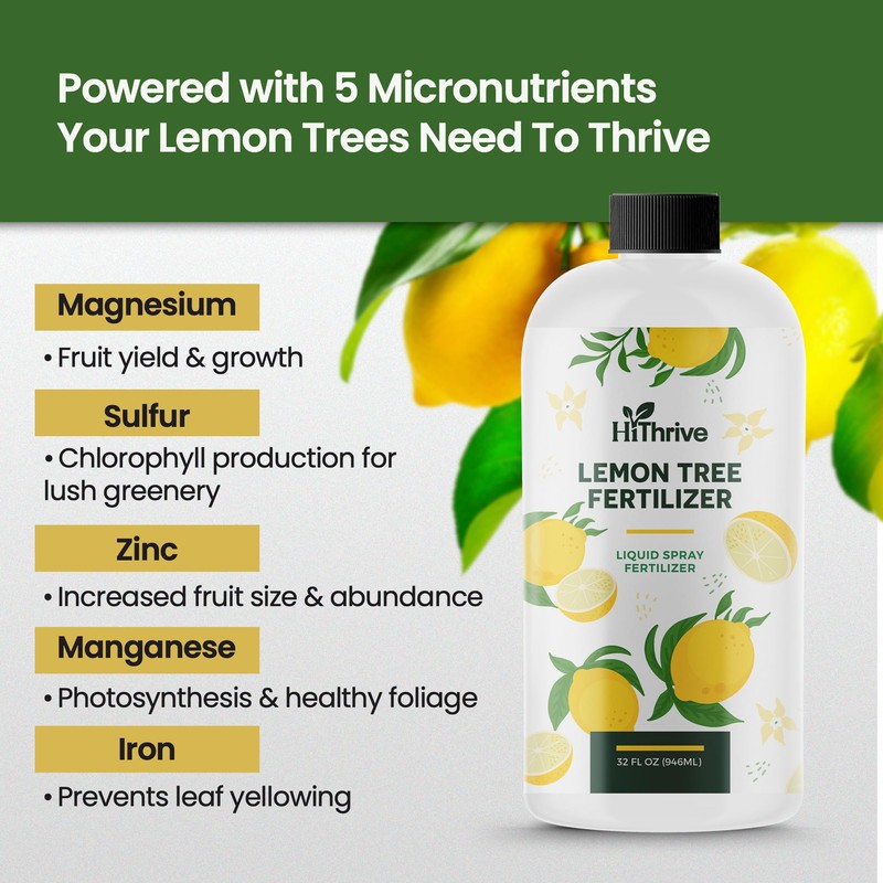 32oz Lemon Tree Fertilizer - Makes 32 Gallons of 2-in-1
