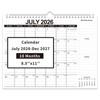18 Month Wall Calendar 2026-2027 11x8.5 Inch, Monthly Planner Jul