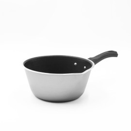 Zanetti, Non-Stick Conical Casserole Dish with Spout, Food Grade Aluminium, Diameter 12 cm, Made in Italy