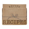 Mud Pie, Brown, Recipe Set, Card 4" x 6" |