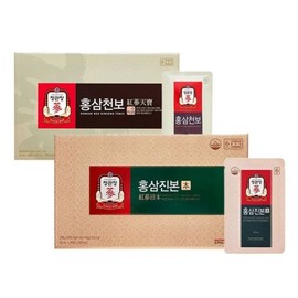 JUNG KWAN JANG [CheongKwanJang Formula] Red Ginseng Jinbon 40ml x 30 packets + Red Ginseng Cheonbo 50ml x 30 packets