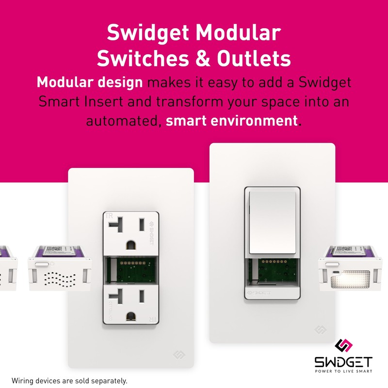 Swidget Wi-Fi Control + Power Out Light Insert - Control