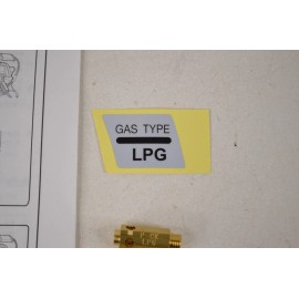 LG New Genuine OEM LG Dryer LP Propane Conversion Kit Orifice & Label 4948EL4002C