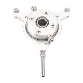RC Helicopter Swashplate High Strength Aluminum Alloy Stainless Steel Cross Plate for FlyWing Bell206