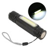 Flashlight Rechargeable Portable Aluminium Waterproof Nonslip Wearproof Pocket Flashlight