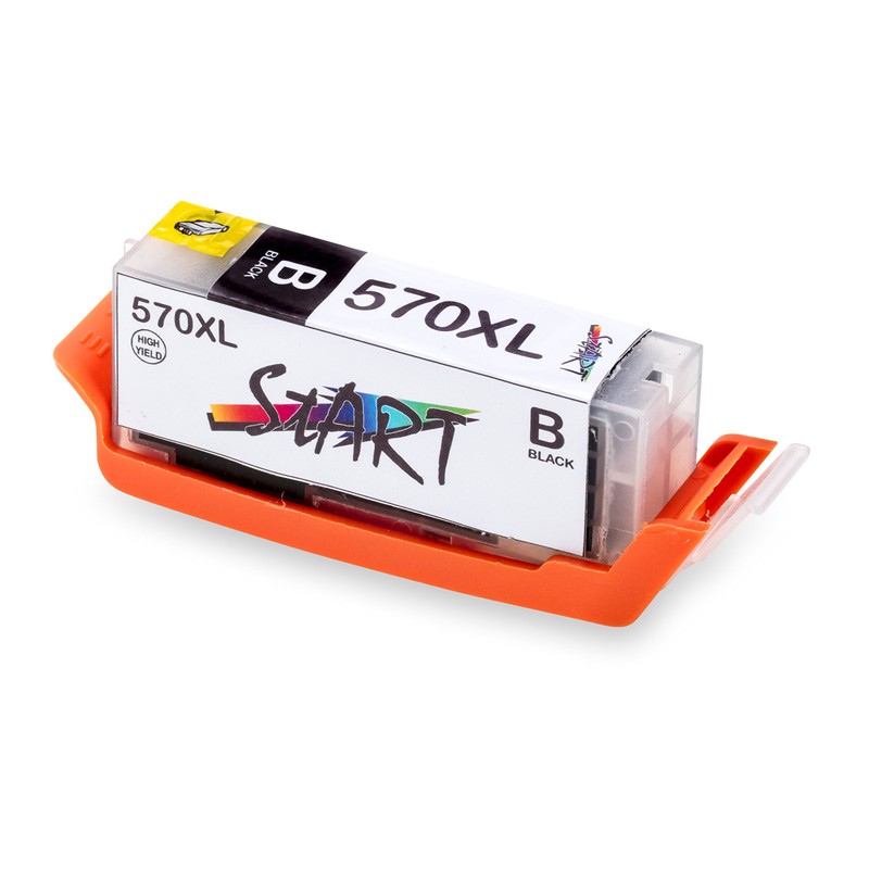 Start, Replacement Cartridges XL with Chip Compatible with Canon PGI-570,