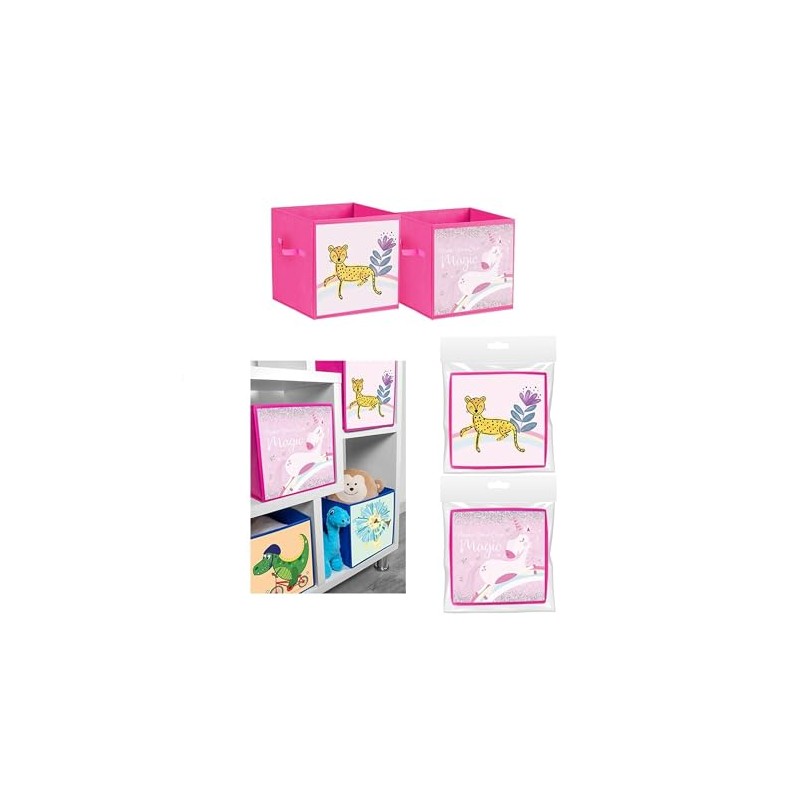 RSW DE-CLUTTER GIRLS STORAGE CUBE 26 X 26 X 26