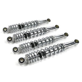 The ROP Shop | (Set of 4) 12" Adjustable Shock Absorbers for Various Go Kart & Mini-Bike Models