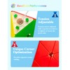 ROXENDA Giant Pyramid Cube 3x3x3 (27.5cm) - Stickerless Speed Pyraminx,