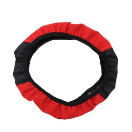 Cequent Unbranded 15 inch Anti-slip Car Accessories Steering Wheel Cover Red For Universal Car