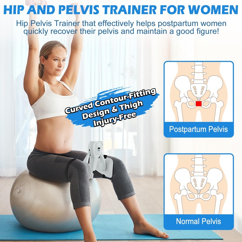 3rd Gen Thigh-Train 0-100 lbs Adjustable Resistance Inner Thigh-Train Exercising