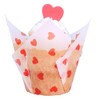 PME Valentines Tulip Muffin Cases - Love Hearts, Set of