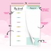 Decorably Meal Planner Pad with Shopping List Minimalist - 52