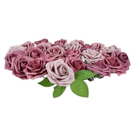 ULTECHNOVO Simulation Flower Box Realistic Roses Box for Valentines Day Wedding Decor Home Decoration Elegant Flower Ornament for Celebrations