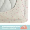 Silentnight Safe Nights Crib Size Fitted Sheets Set 100 Pour
