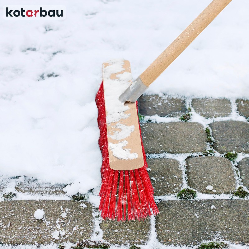 KOTARBAU® Street broom, 300 mm, industrial broom, garden broom, indoor
