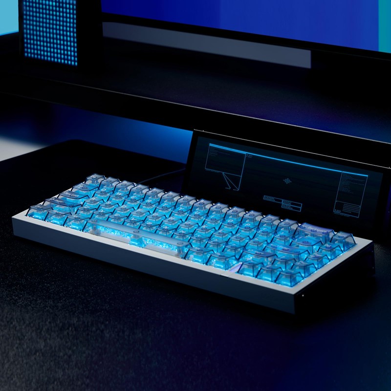 MelGeek REAL67 Wired Gaming Keyboard with RGB, Magnetic Keyboard with