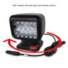 Led Search Light 7 Inch 50W 360 Degrees Rotating Remote