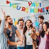 Yay You're Home Colorful Welcome Banner Set, Welcome Home Decorations