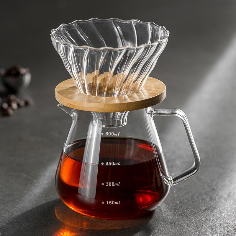 shoxil Pour Over Coffee Maker Set – Drip Coffee Pot