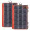 2PCS Waterproof Fishing Tackle Box,3600 Tackle Tray,Clear Plastic Fishing Lure