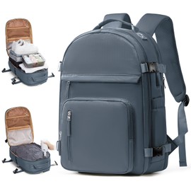 coofay Vacuum Backpack Travel with Pump Vacpack Travel Backpack with Vacuum System Compression Backpacks for Traveling Mochila De Viaje Carry on Luggage