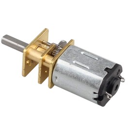 HALJIA N20 DC 3V 300RPM Micro Gear Speed Reduction Motor Mini Gear Box Motor Micro Speed Reduction Motor with 2 Terminals for RC Car Robot Model DIY Motor Toy