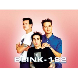 Blink-182, Blink one Eighty Two, an American Rock Band, Mark Hoppus, Travis Barker, Matt Skiba 12 x 18 inch Poster