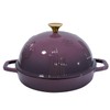 Flavehc Bread Oven Cast Iron Bread Dutch Oven with Cloche